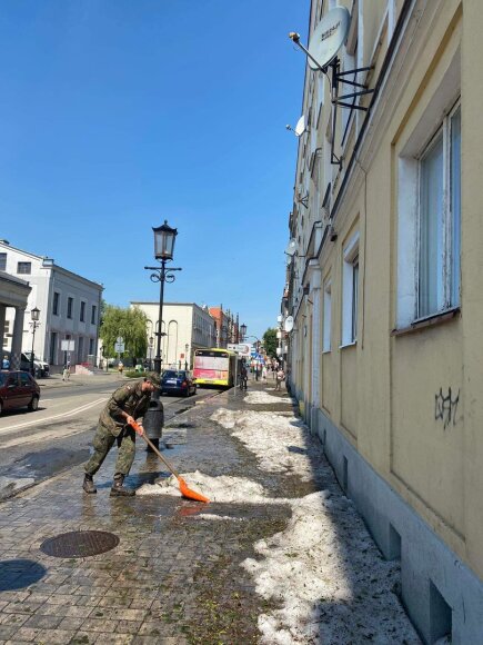 Gnieznas po nematytos audros
