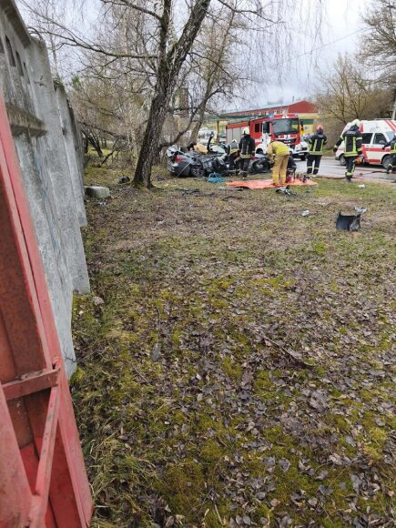 Avarija Vilniuje, Pramonės gatvėje