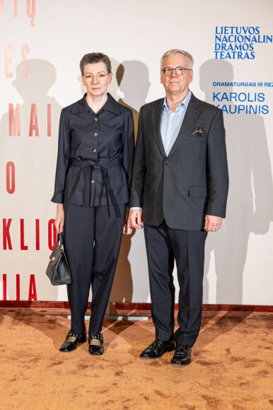 K. Kaupinio spektaklio &bdquo;Lietuvių mirties prane&scaron;imai. Vieno spektaklio istorija&ldquo; premjeros svečiai