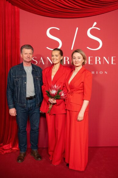 Sandros &Scaron;ernės vestuvinių suknelių kolekcijos pristatymo svečiai