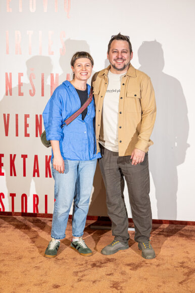 K. Kaupinio spektaklio &bdquo;Lietuvių mirties prane&scaron;imai. Vieno spektaklio istorija&ldquo; premjeros svečiai
