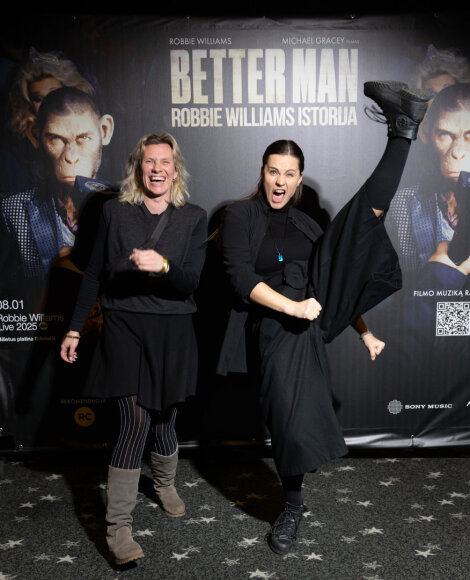  Better Man: Robbie Williams istorija -  i&scaron;ankstinė filmo peržiūra