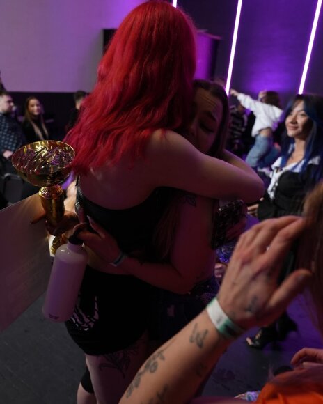 Twerk čempionato Lietuvoje akimirka