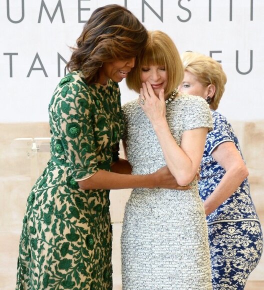 Michelle Obama ir Anna Wintour