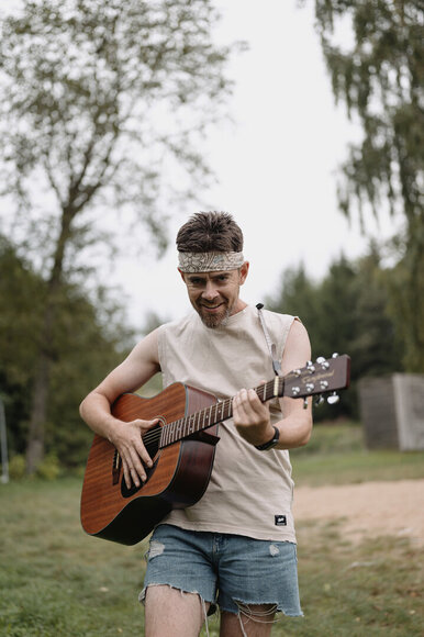 Filmo &bdquo;&Scaron;eima į gamtą&ldquo; akimirka