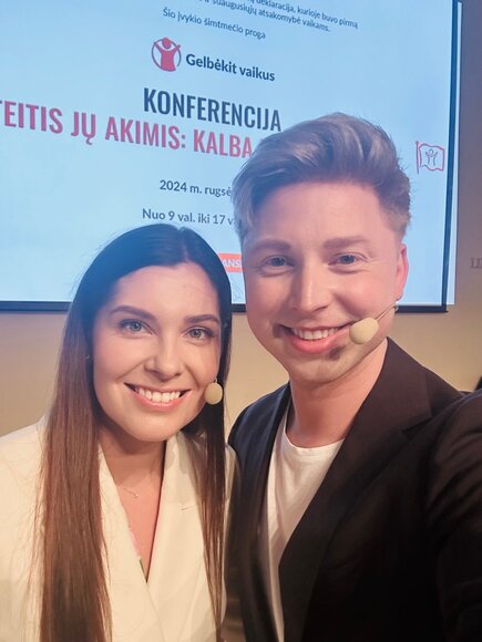 Rytis Komičius ir Eglė Daugėlaitė