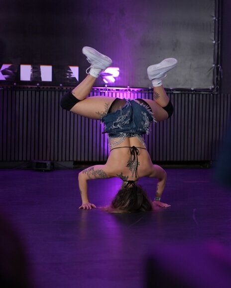 Twerk čempionato Lietuvoje akimirka