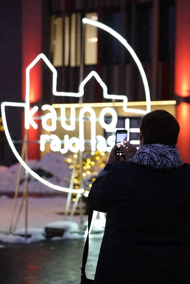 Eglutės įžiebimas Kauno rajono savivaldybėje