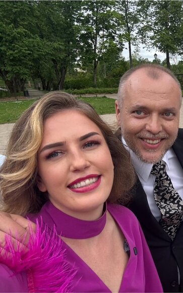 &bdquo;Ūkininkai ie&scaron;ko meilės&ldquo; dalyviai Živilė ir Algirdas