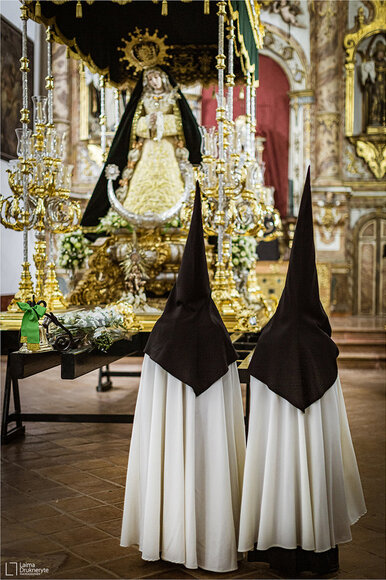 &Scaron;ventosios Savaitės procesijos dalyviai &ndash; nazarėnai