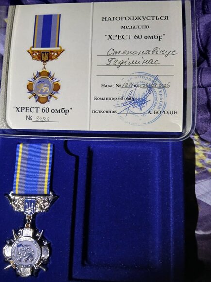 Ukrainoje dingo lietuvis karys Gediminas Steponavičius