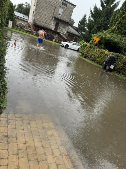 Užlietos Zamostės gatvės