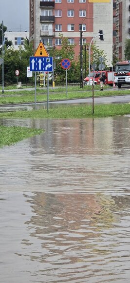 Užtvindytos Elbingo gatvės