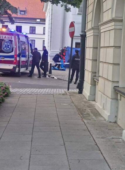Užpuolimas Var&scaron;uvos universitete