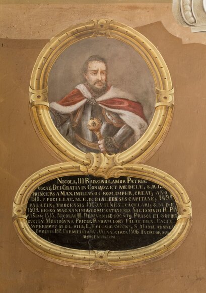 Mikalojaus Radvilos freska &Scaron;v. Jurgio bažnyčioje Vilniuje
