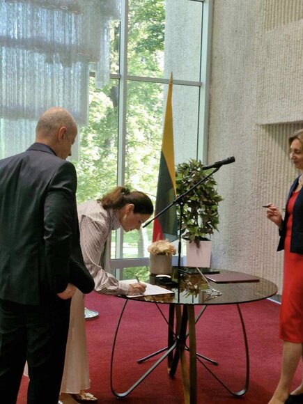 Jurgos Gusarovienės ir Marko &Scaron;liamovičaus vestuvės