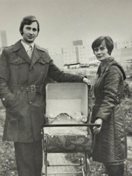 Arvydas Bagarauskas su žmona Stefanija