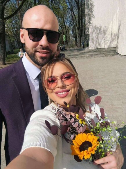 &bdquo;Ūkininkai ie&scaron;ko meilės&ldquo; dalyvės Anželikos Biveinytės vestuvės