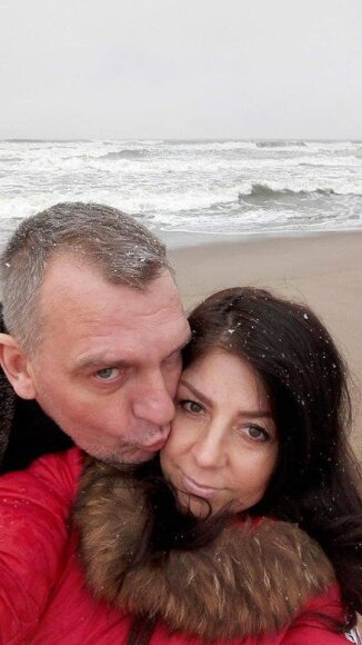 Gintaras Einikis ir Jurgita Žybartaitė