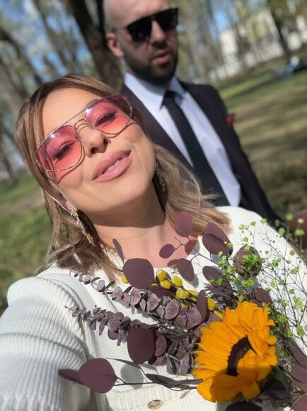 &bdquo;Ūkininkai ie&scaron;ko meilės&ldquo; dalyvės Anželikos Biveinytės vestuvės