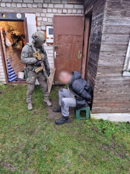 Jungtinės teisėsaugos pajėgos smogė oro balionais gabenamos kontrabandos tinklui