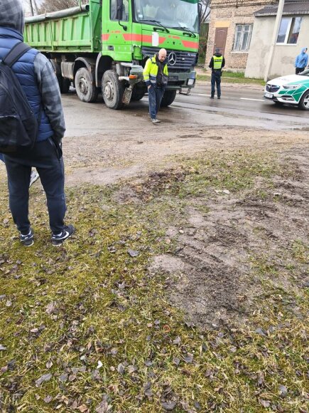 Avarija Vilniuje, Pramonės gatvėje