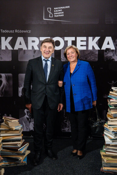 Spektaklio &bdquo;Kartoteka&ldquo; premjeros svečiai