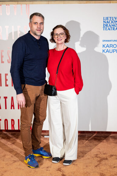K. Kaupinio spektaklio &bdquo;Lietuvių mirties prane&scaron;imai. Vieno spektaklio istorija&ldquo; premjeros svečiai