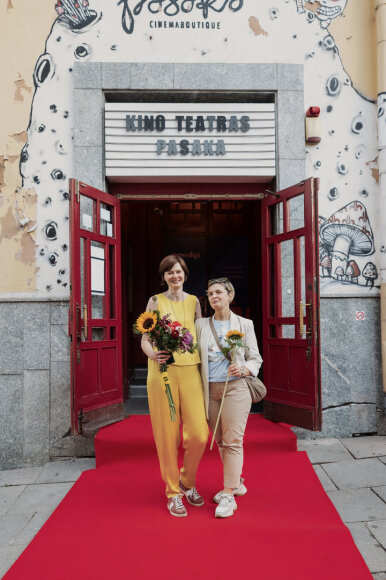 15-ojo kino teatro &bdquo;Pasaka&ldquo; gimtadienio akimirka