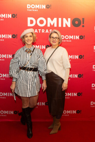 Spektaklio &bdquo;Sumauta dovana&ldquo; premjeros svečiai