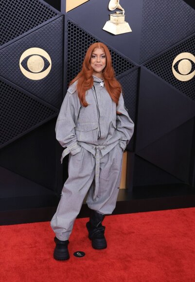 &bdquo;Grammy&ldquo; raudonasis kilimas 2026
