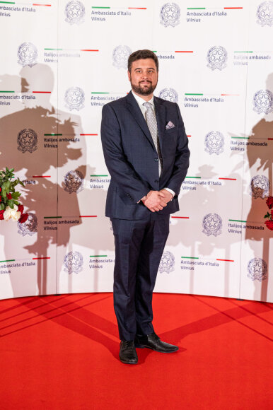 Italijos ambasados priėmimas Operos ir Baleto teatre