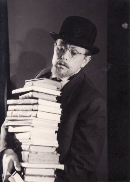 H. Ibseno &bdquo;Heda Gabler&ldquo; (rež. Juozas Miltinis, Vaclovas Blėdis), 1957. Donatas Banionis &ndash; Jorgenas Tesmanas