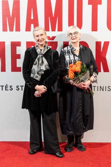 Filmo &bdquo;Mamutų medžioklė&ldquo; premjeros svečiai