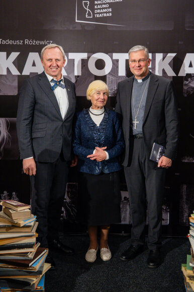 Spektaklio &bdquo;Kartoteka&ldquo; premjeros svečiai