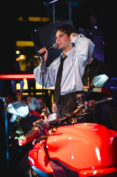 Itali&scaron;kų motociklų fiesta Palangos klube
