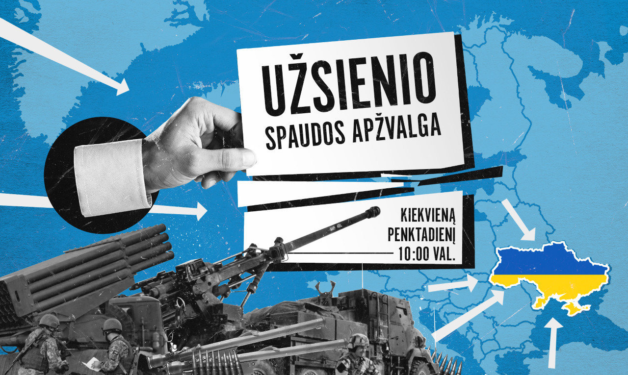 Ką rašo pasaulis: ginklų tiekimas Ukrainai parodo Vakarų tikslą kare